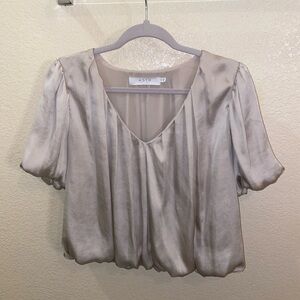 ASTR Women's Cream Top